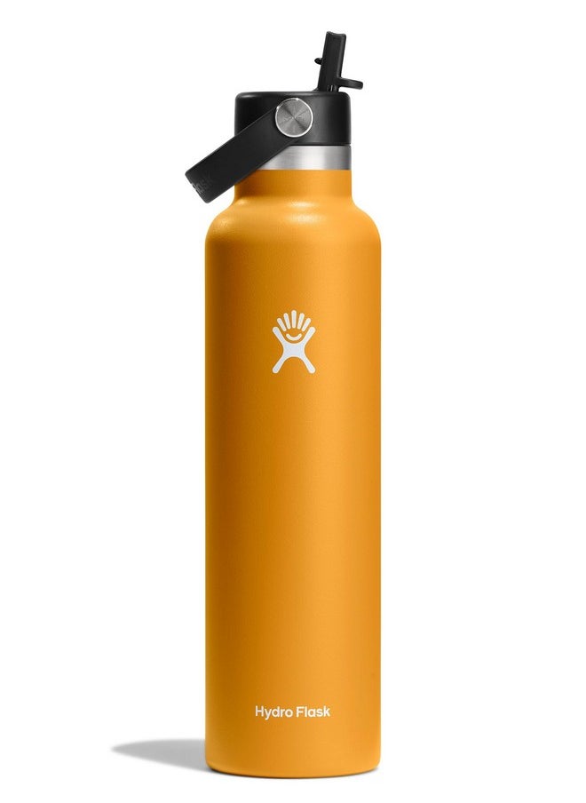 Hydro Flask Flask 24 Oz Standard Flex Straw Cap Fossil  - Image 1