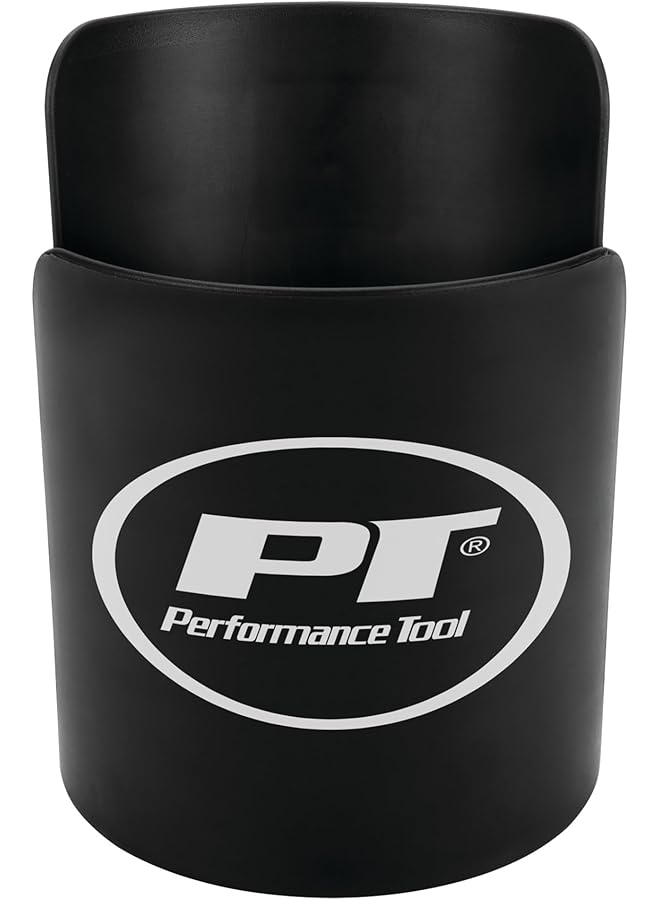 Performance Tool W12525 Black Magnetic Cup Caddy, Organizer Magnet For Bottles, Screwdrivers, Pencils - Image 2