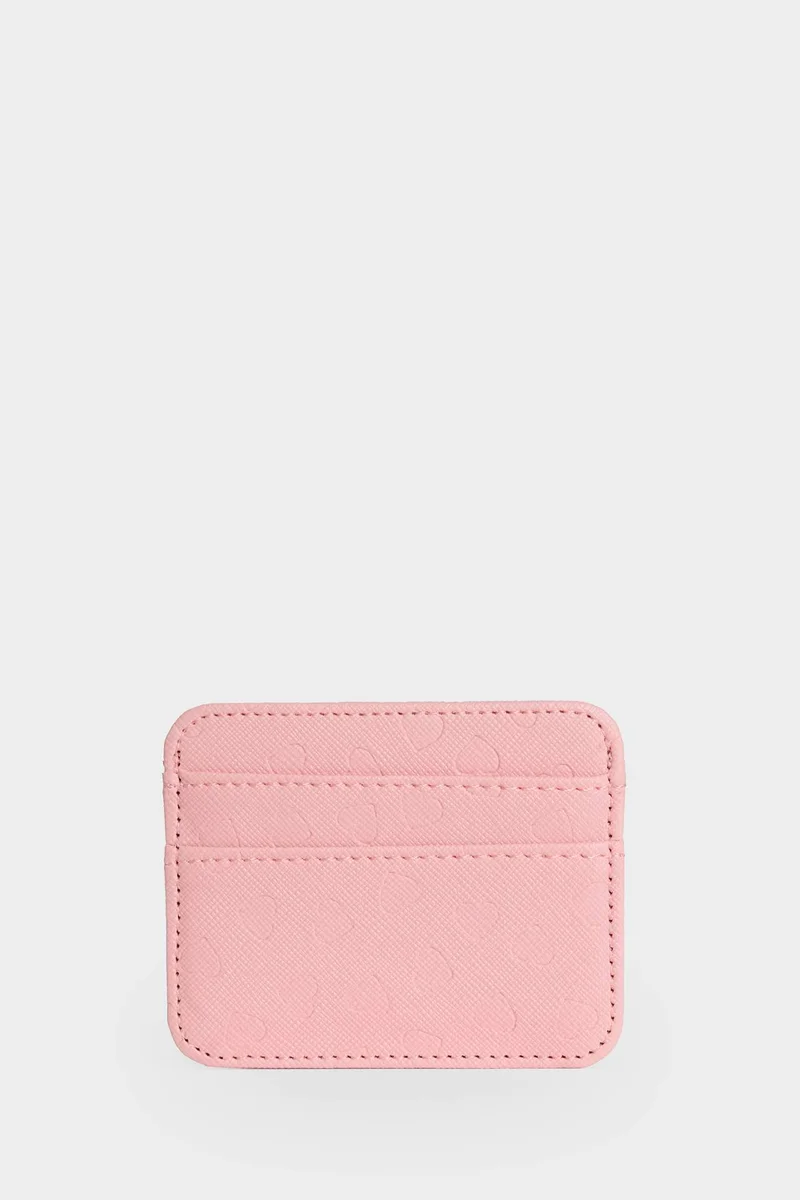 ديفاكتو Woman Faux Leather Business Card Wallet
