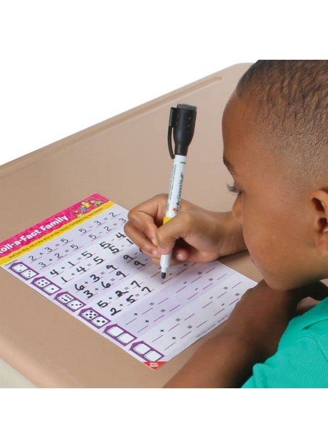 Really Good Stuff Math Mat Dice Games For Kids Ages 5 7 Engaging Math Games Dice Math Games For Addition, Subtraction, And More Educational Games For School Or Home 8 Doublesided Games - Image 4