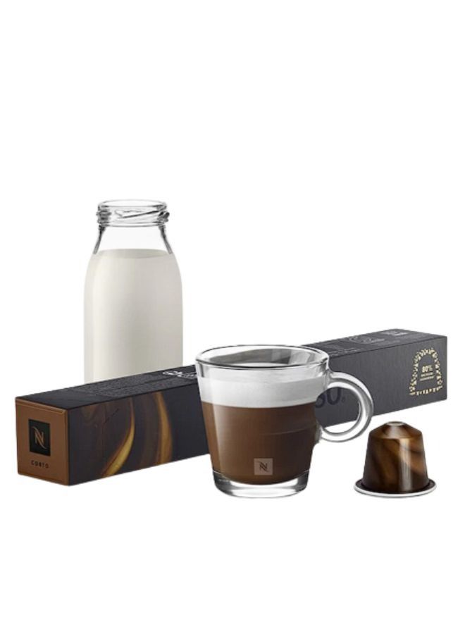 نسبرسو كبسولات قهوة كورتو من نسبريسو باريستا كرييشنز ، الخط الأصلي - 10 كبسولات في 1 كم - Image 1