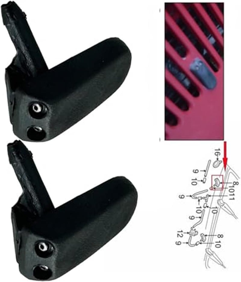 Wivplex Windshield Washer Nozzle for Corrado - Image 2