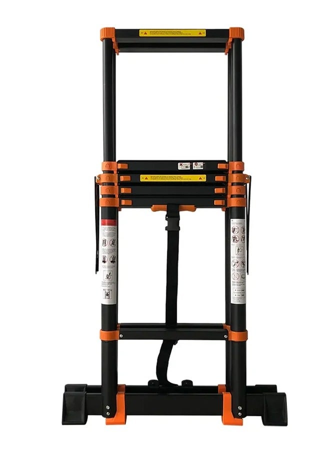 Imported telescopic Carbon Steel ladder interlocking adjustable –3.9 meters long multi-sided ladder steps on both sides /YT-CTA390 - Image 3