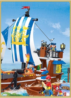 al ostoura toys 9114 Legend Of Pirates Building Bricks 312 PCS  - Image 3