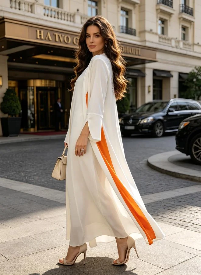 Take Two Multi-Color Tie-Dye Abaya