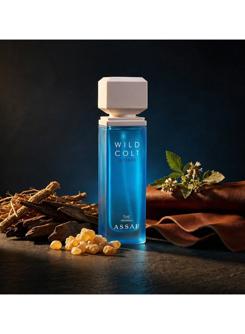 عساف عطر أساف وايلد كولت إنتنس 100 مل أو دو بارفان - عطر قوي يدوم طويلاً للرجال والنساء | عطر عربي فاخر - Image 3