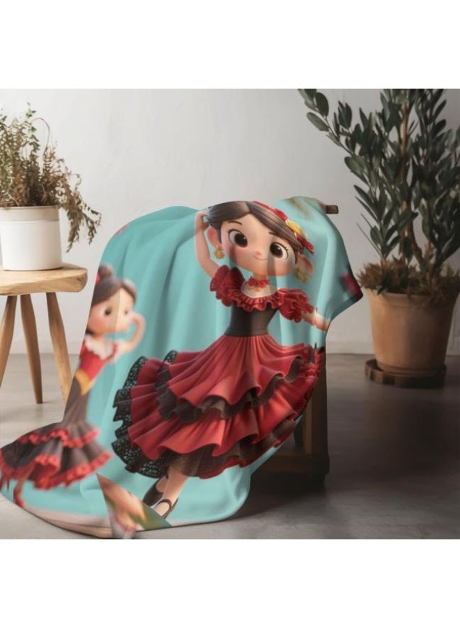 general Baby and children's cartoon flannel thin blanket (warm and comfortable, suitable for sleep, game use) 70cm*100cm - Image 5