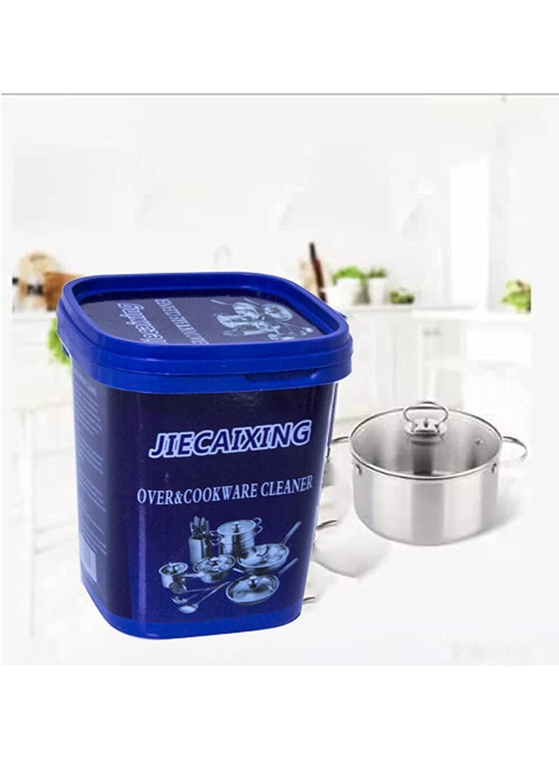 Over & Cookware Cleaner Stainless Steel Cleaning Paste Remove Stains from Pots Pans Multi-Purpose Cleaner & Polish Removes Household Clean Universal Cleaning Paste for Removing Rust - Image 3