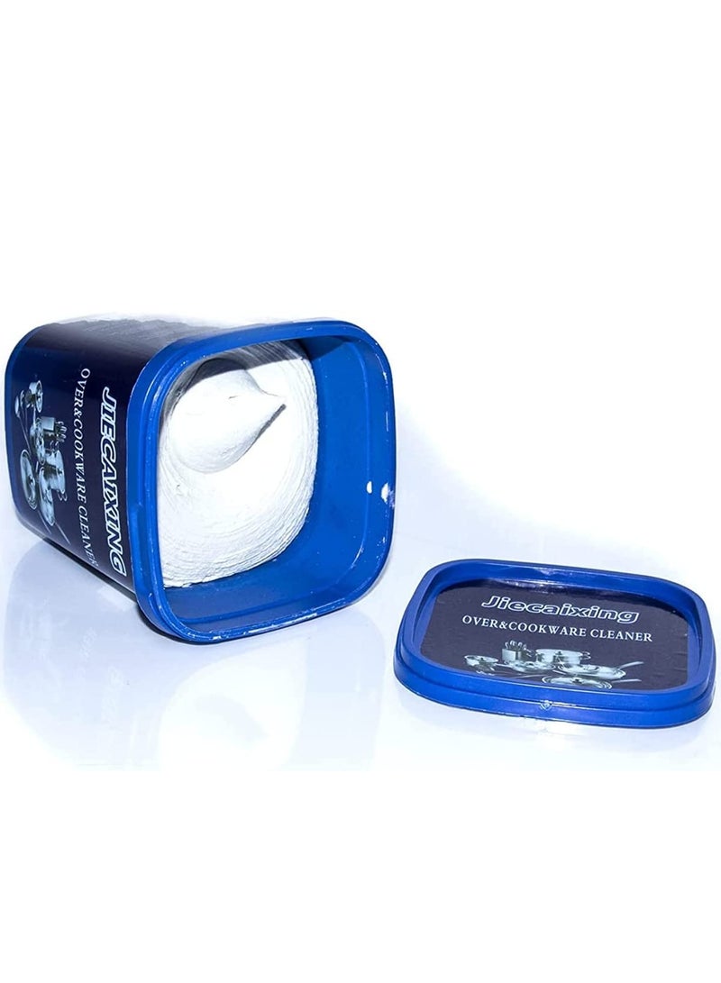 Over & Cookware Cleaner Stainless Steel Cleaning Paste Remove Stains from Pots Pans Multi-Purpose Cleaner & Polish Removes Household Clean Universal Cleaning Paste for Removing Rust - Image 4