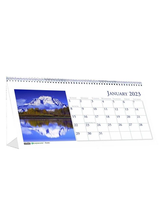 House of Doolittle 2023 Monthly Desktop Tent Calendar Scenic 8.5 X 4.5 Inches January December (Hod364923) - Image 1