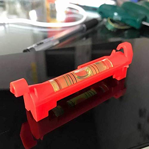 YOTOM 7 pcs Hanging Bubble Line Level for Building Trades, Engineering, Surveying, Metalworking and other Equipment Measure (Orange-Red - 7 Pack) - Image 4