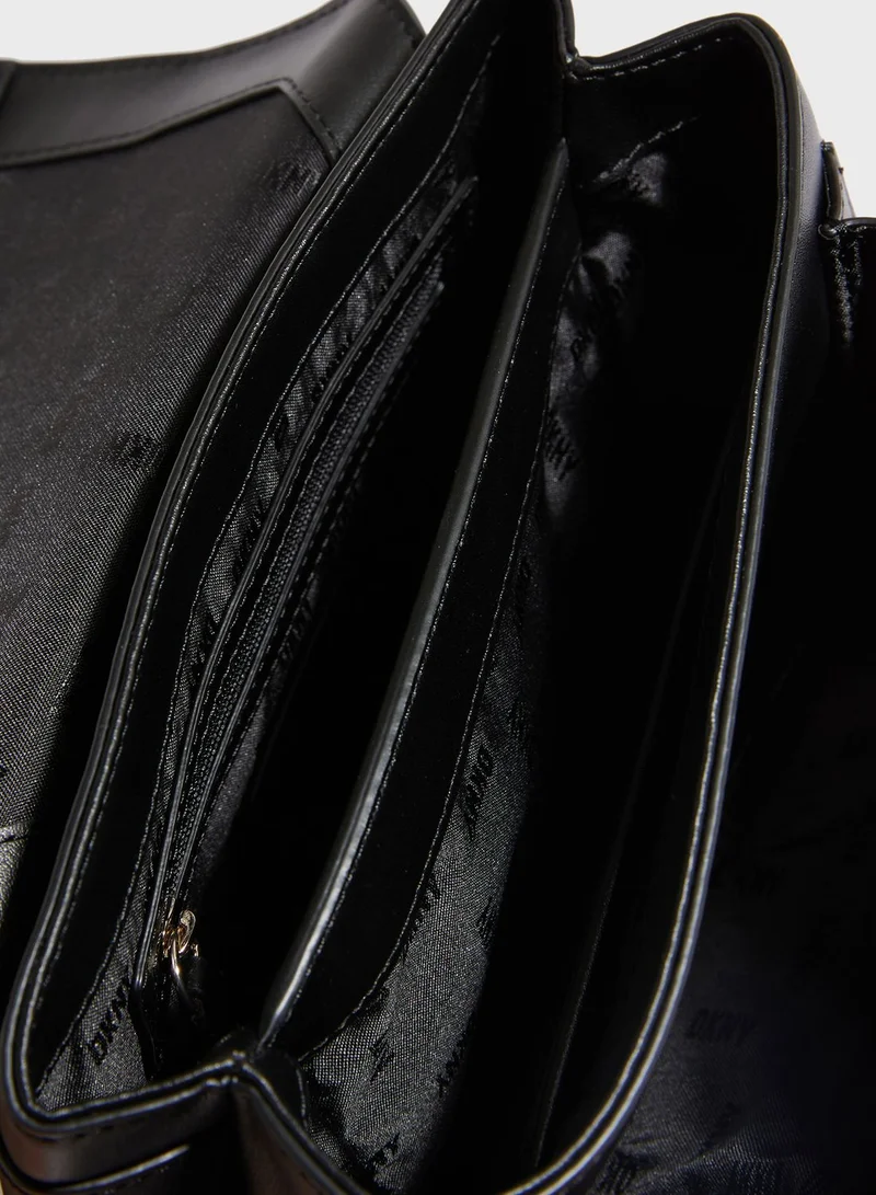DKNY Evie Flap Over Crossbody Bags