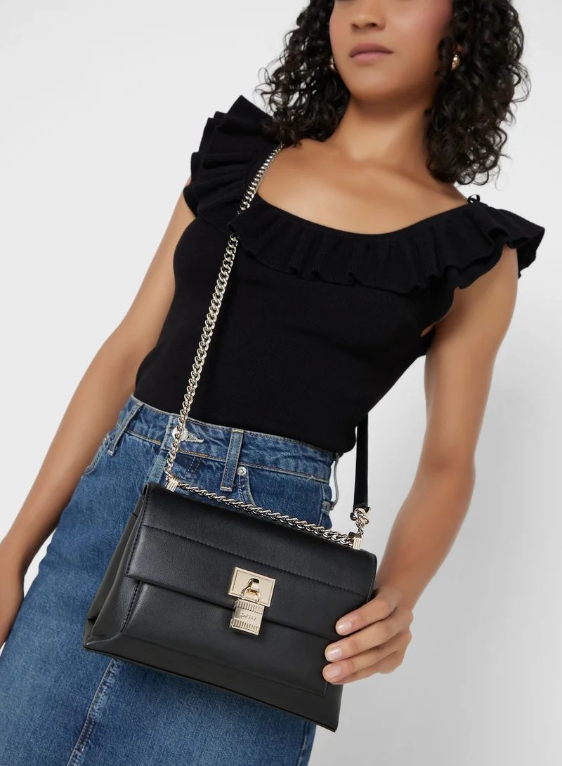 DKNY Evie Flap Over Crossbody Bags
