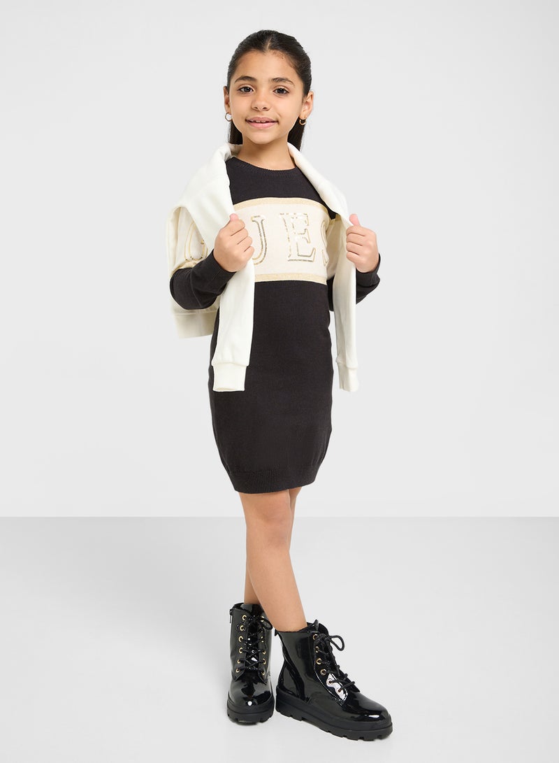 GUESS Long Sleeve Dress  - Image 4
