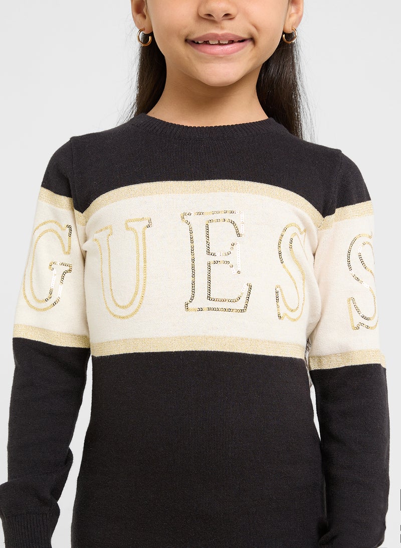 GUESS Long Sleeve Dress  - Image 3