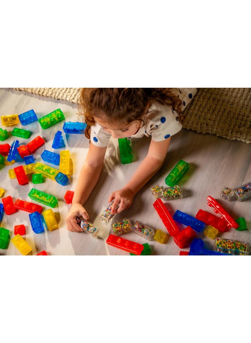 Jelly Blox Creative Kit, Squishy is More Fun! , Unique Squishy Building System Age 2+ , for Ouch-Free, Open, Imaginative Play, for Boys and Girls Ages 2+ - Image 4