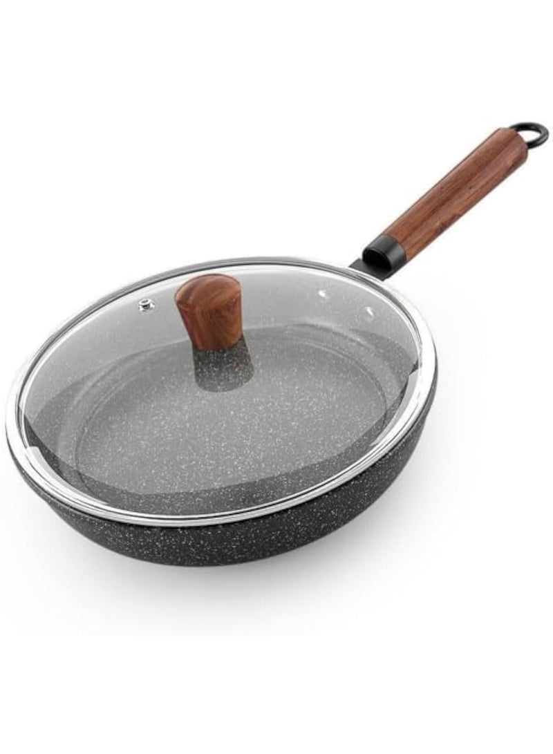 Arabest Medical Stone Non-Stick Frying Pan, Skillet Oven Safe with Heat Resistant Handle, Cookware Chef's Pan Suitable for All Stovetops, PFOA-Free, Dishwasher Safe - Image 1