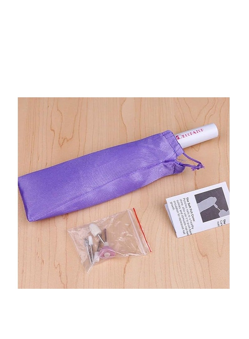 أوريتي ملف الأظافر الكهربائي oriti ، مجموعة مانيكير كهربائية kapmore 5 في 1 مجموعة طاحونة تجميل تشمل مجموعة مزيل الكالس - Image 5