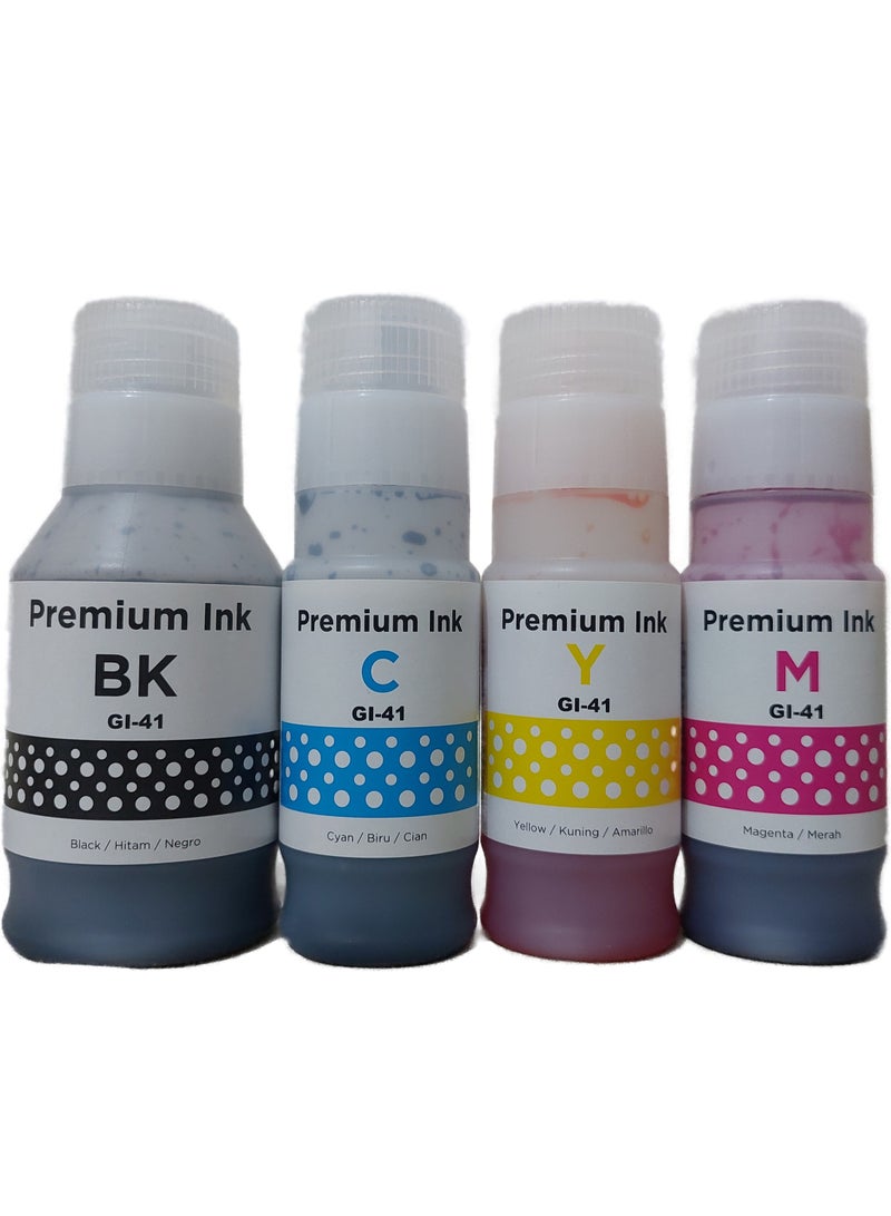 Premium Compatible GI-41 GI 41 Refill dye Ink for Canon PIXMA G1420 G2420 G2460 G3420 G3460 printer Canon GI-41 Dye ink - Image 1