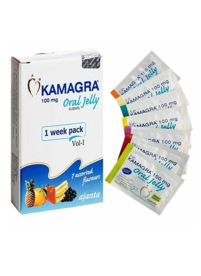 Ajanta Oral Jelly supplement for men, 7 sachets, 100 mg, Kama offer for Men - pzsku/Z66266B29BA76433CAB0DZ/45/_/1718178724/4096b0f0-b526-4ca6-8df1-dd5a89d6daa7