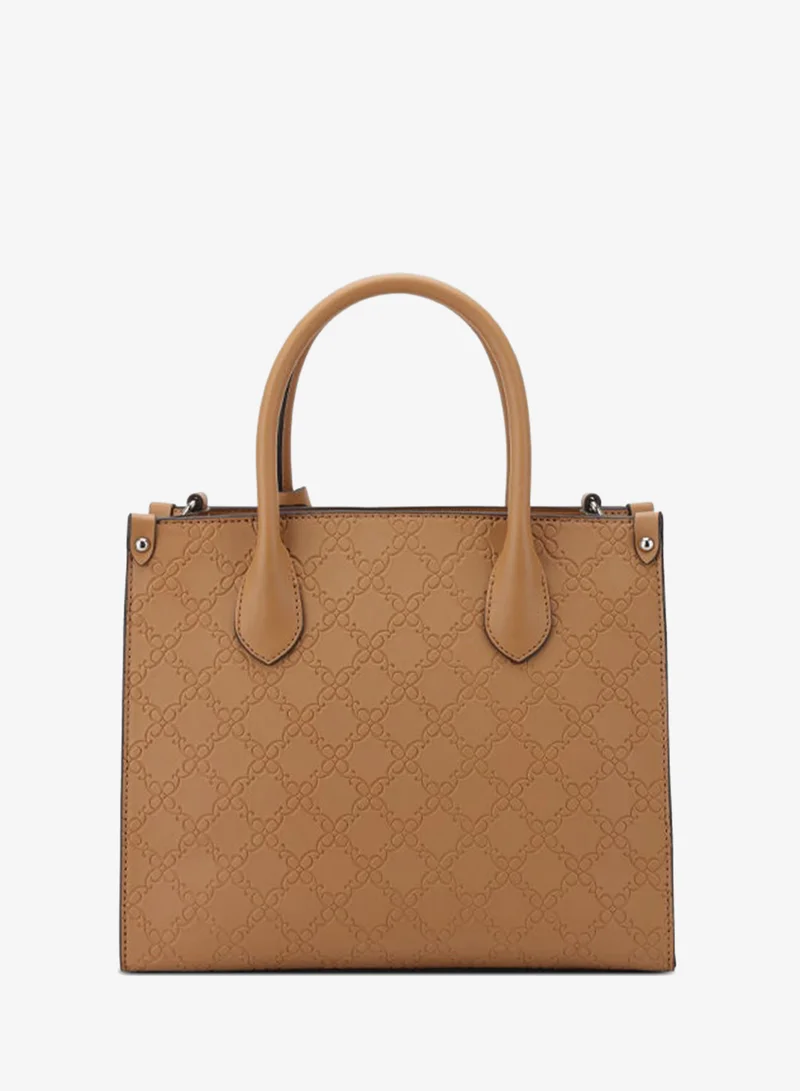Nine West ARCHY Debossed Satchel Bag