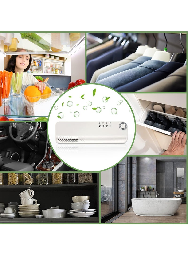 SYOSI Fridge Deodorizer, Mini USB Portable Rechargeable Refrigerator Deodorizer, Reusable Refrigerator Odor Eliminator, Eco-Friendly Alternative to Baking Soda, Charcoal Absorbers - Image 4