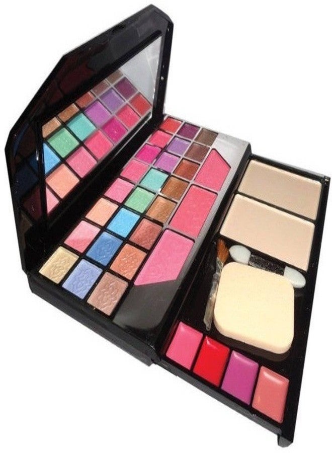 Ovking Makeup Kit - 10 Eye Shadows Palette 4 Lip Colour 2 Compact Powders 2 - Image 1