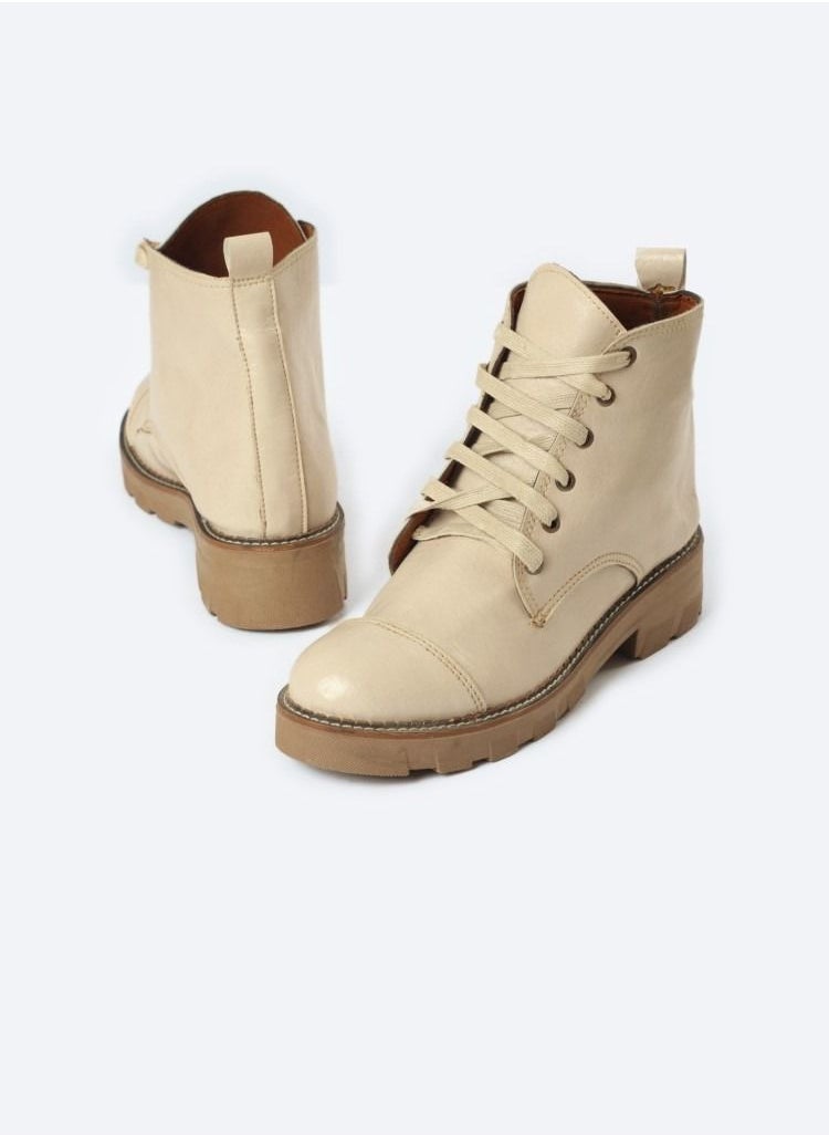 Zahwa Half Boot Saiefty Leather English Design  - Image 3
