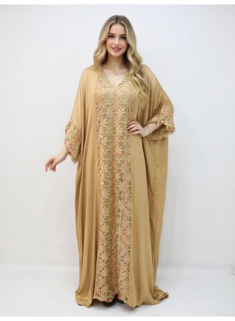 Notte Bianca AMPER dress , kaftan , jellabiyas wide dress elegant Fusing the tradition with a touch of modern-day trend for every woman. Modesty & Trendy - Image 1