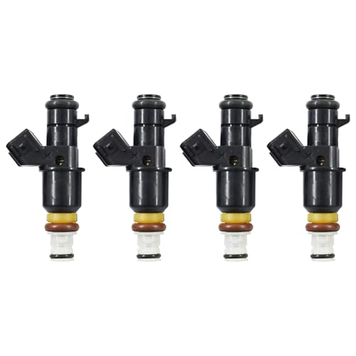 munirater 4Pack Fuel Injectors 16450PPAA01 Replacement for 20022005 Honda CRV CRV 24L 4L - Image 1