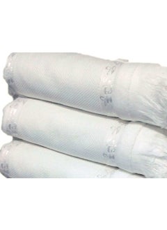 FIESTA ETAMINLI 6 PACK TOWELS Cross Stitch White 50 x 90 cm  - Image 2