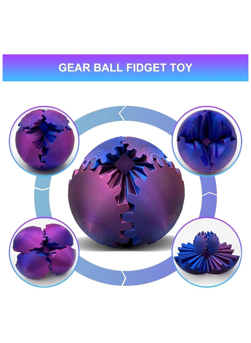 عام كرات الترس، كرات الترس، كرات الترس، كرات التروس المطبوعة ثلاثية الأبعاد، كرات التروس الدوارة أو المكعبات كرات التروس التي تدور كرات أو مكعبات الجلوس المجسمة - Image 4