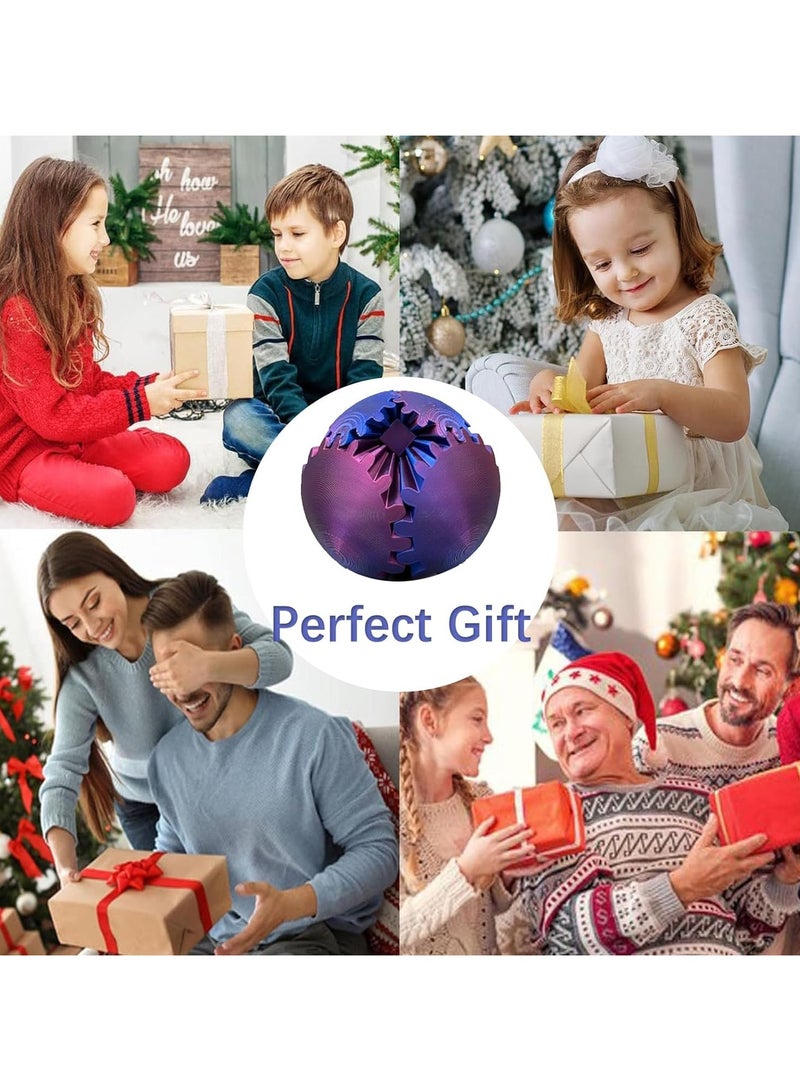 عام كرات الترس، كرات الترس، كرات الترس، كرات التروس المطبوعة ثلاثية الأبعاد، كرات التروس الدوارة أو المكعبات كرات التروس التي تدور كرات أو مكعبات الجلوس المجسمة - Image 3