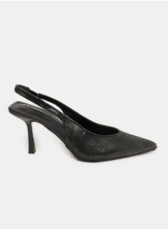 Pointed Toecap Fully Beaded Pumps