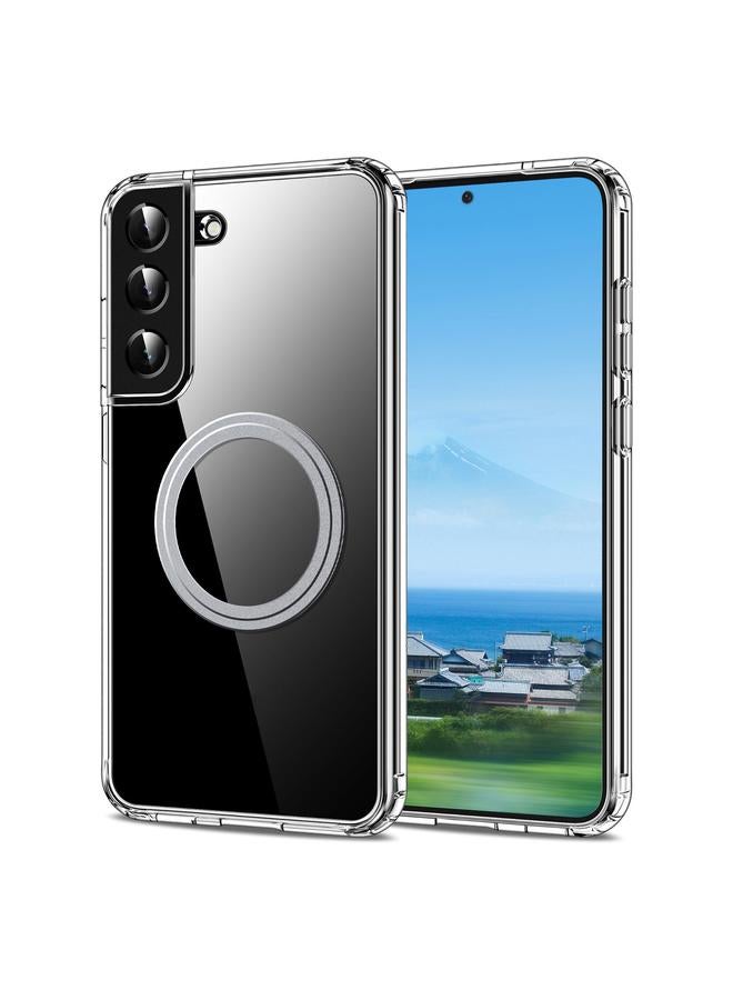 erorex Case For Samsung Galaxy S21 FE 5G Transparent Frosted MagSafe Phone Case - Image 1