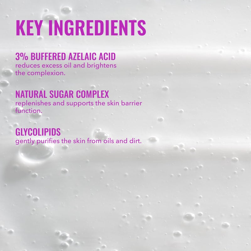 Good Molecules Soothing Azelaic Acid Cleanser â€“ Gentle Creamy Non-Foaming Face Wash for Oily & Sensitive Skin â€“ Vegan & Fragrance-Free â€“ 120 ml - Image 3