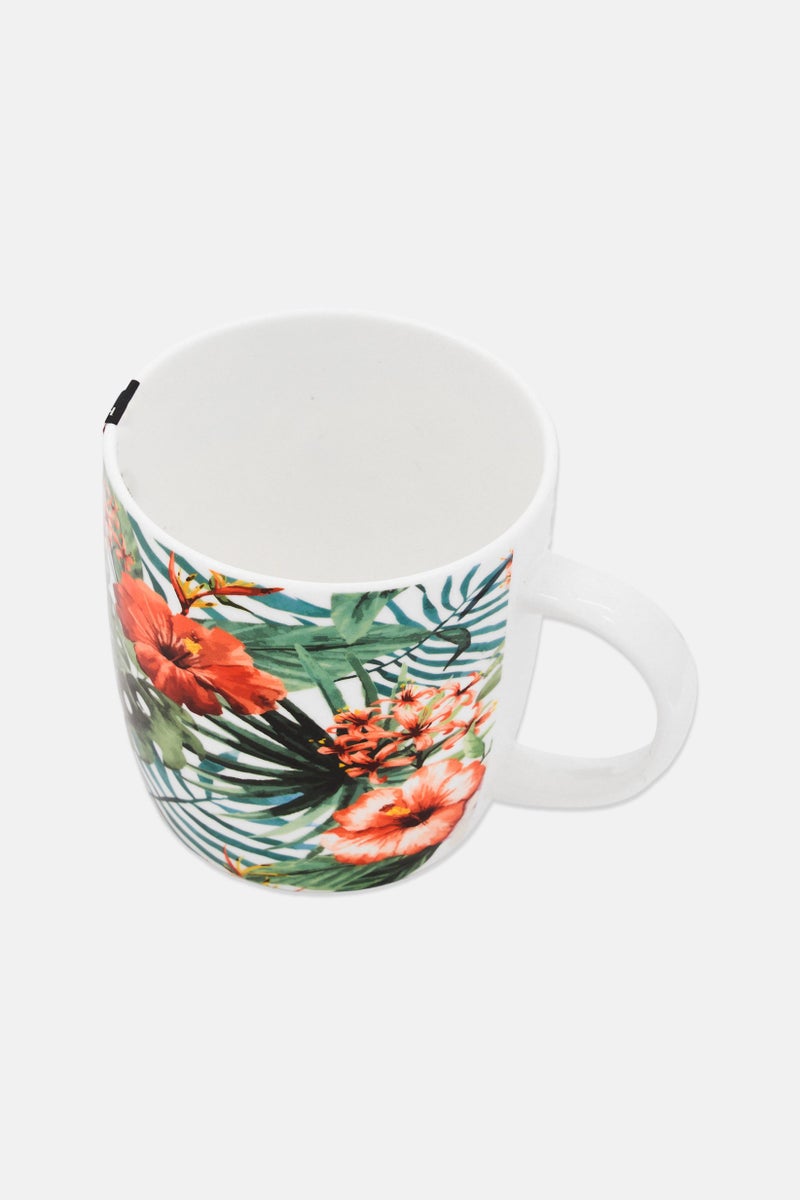 KitchenCraft Floral Pattern Coffee Mug, Multicolor - Image 3