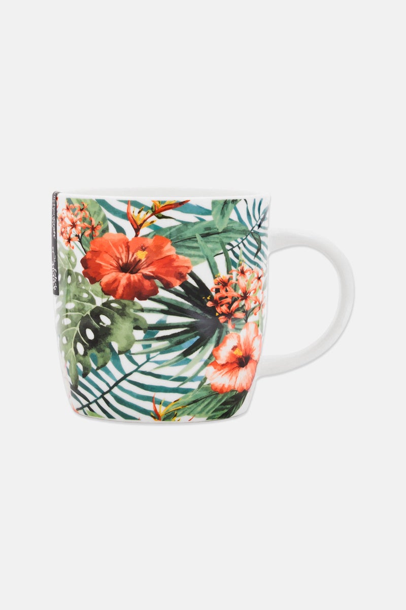 KitchenCraft Floral Pattern Coffee Mug, Multicolor - Image 1