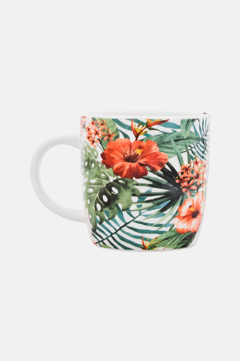 KitchenCraft Floral Pattern Coffee Mug, Multicolor - Image 2