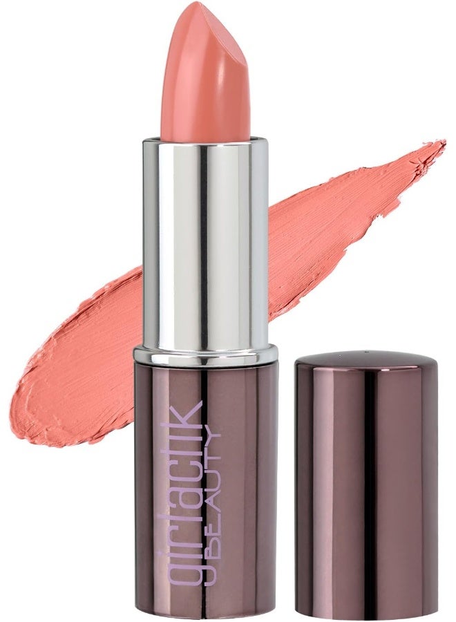 girlactik Lip Cream Nude Semi Matte Lipstick - Image 1