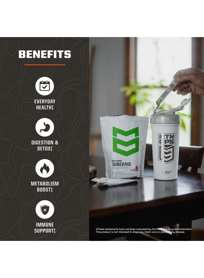 MTN OPS Super Reds Daily Health and Antioxidant Drink Powder – Free Radical Fighting Blend Boosted with Phyto-Nutrients | 30 On-The-Go Packs | Just Add Water - Image 4