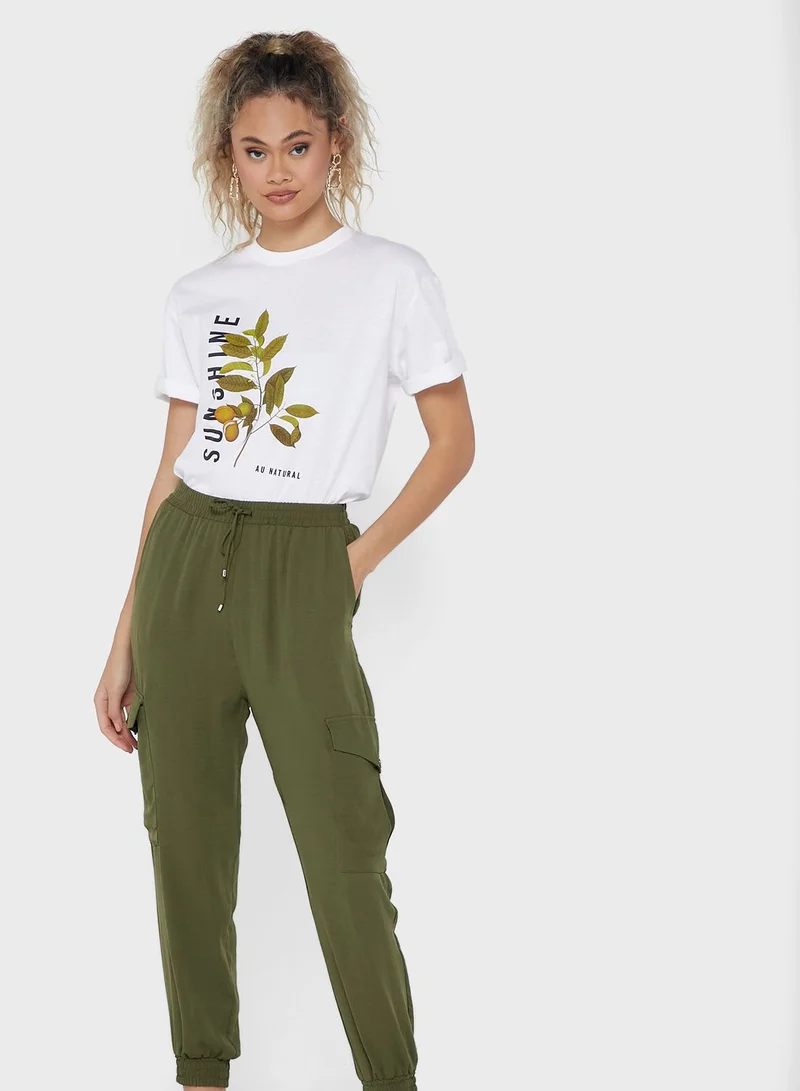 Ginger Graphic Oversized T-Shirt