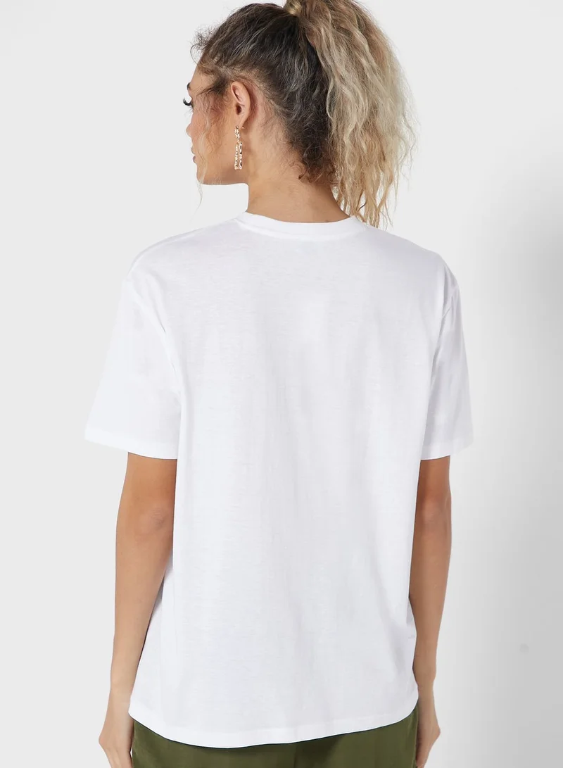 Ginger Graphic Oversized T-Shirt