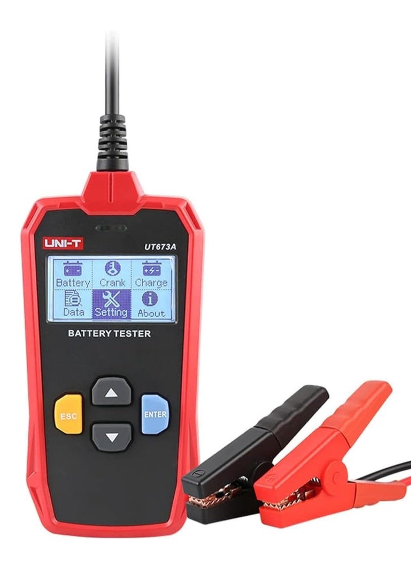 UNI-T UNI-T UT673A Battery Tester, 3Ah-250Ah  - Image 1