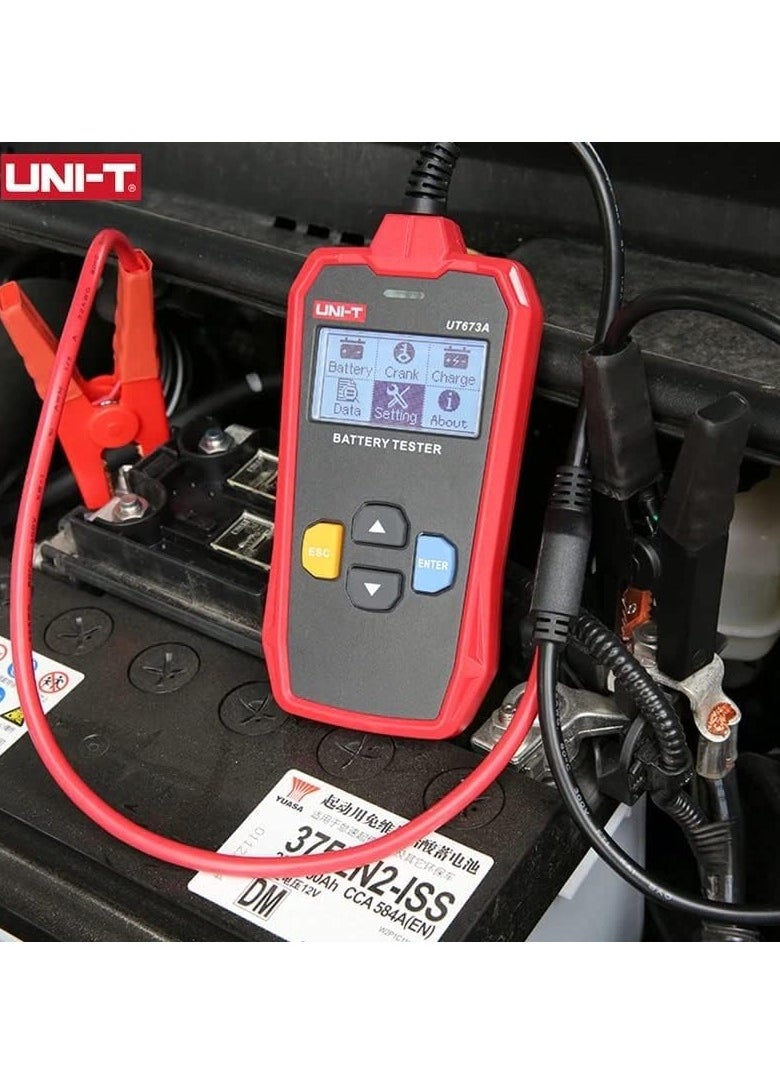 UNI-T UNI-T UT673A Battery Tester, 3Ah-250Ah  - Image 2