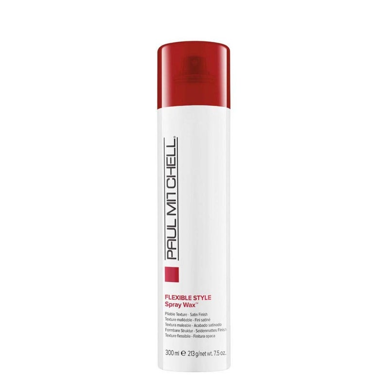 Paul Mitchell Spray Wax, Pliable Texture, Satin Finish, For All Hair Types, Especially Fine to Medium, 7.5 oz - Image 1