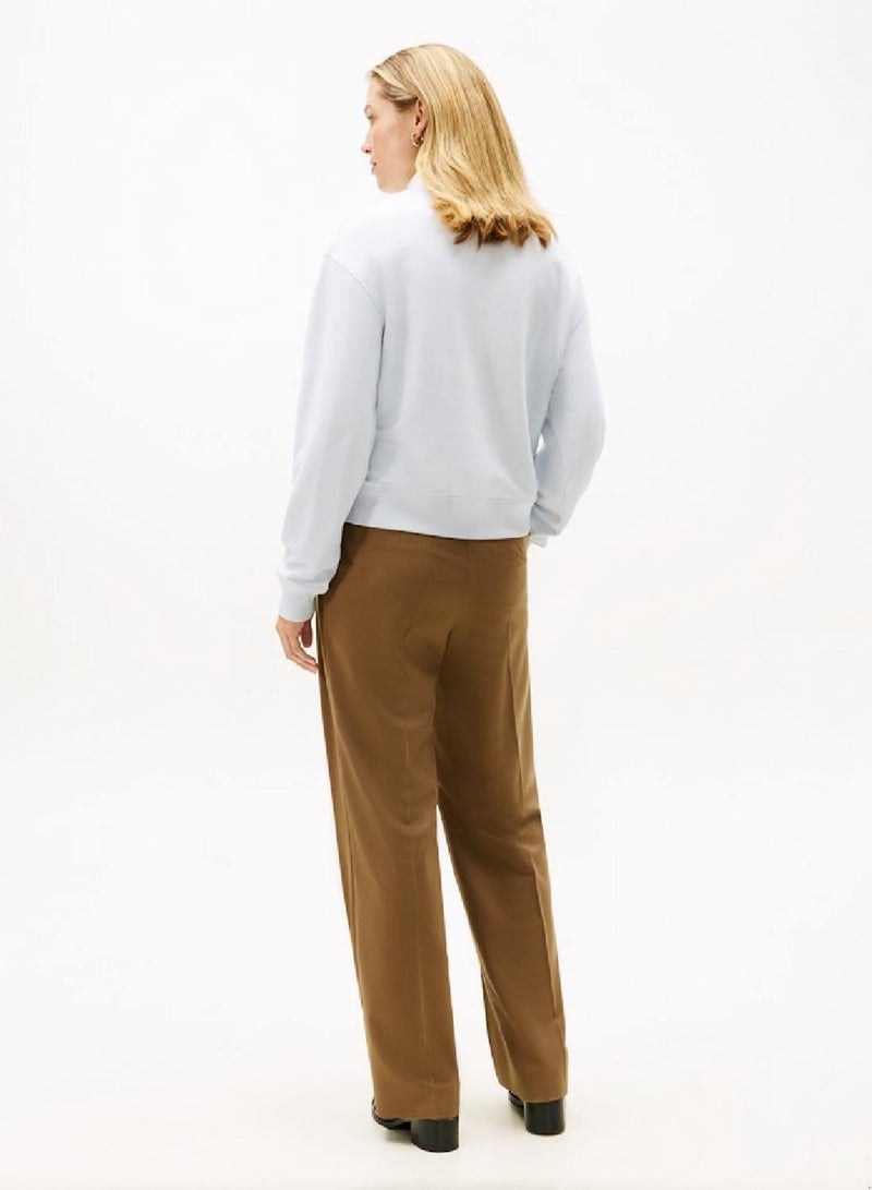 TOMMY HILFIGER Logo Embroidery Terry Sweatshirt - Image 2