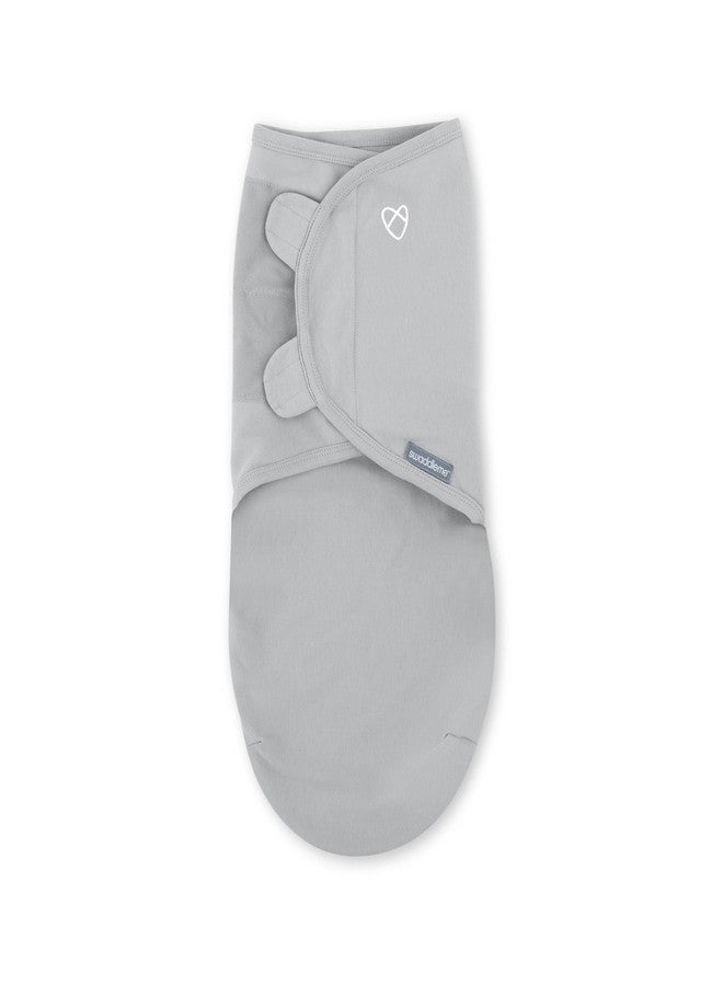 SwaddleMe by Ingenuity Original Swaddle, 100% Cotton, Improves Sleep & Calms Startle Reflex, 0-3 Months, 1.0 TOG, 3-Pack, Baby Swaddle Blanket - Criss Cross - Image 4