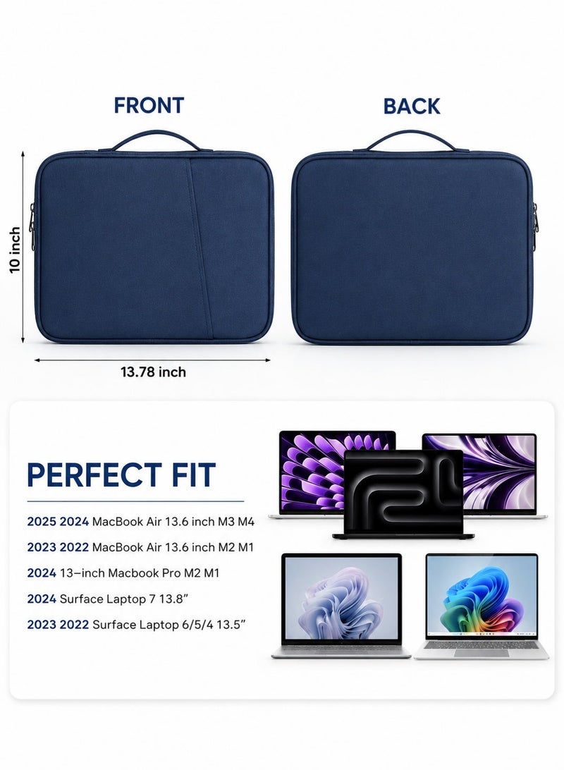 Tablet Sleeve Bag for iPad Pro 13" M4, iPad Air 13" M2, Galaxy Tab S9+ 12.4" - Image 2