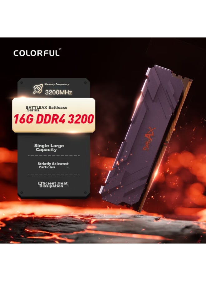 Colorful ذاكرة سطح مكتب ملونة 16 جيجابايت DDR4 3200، سلسلة زهانفو، رمادي تيتانيوم، CL18 - Image 5